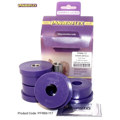 2 x Powerflex PFR69-117 PU Buchsen Hinterachse Vorne fr Subaru (Nr.7)