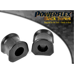 2 x Powerflex PFF19-406-22BLK PU Front Anti Roll Bar Mount 22mm for Ford Escort III IV Orion Capri