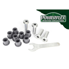 4x Powerflex PFR5-306GH PU Buchsen Schrglenker Hinterachse exzentrisch verstellbar fr BMW e21 e30 e36 compact