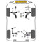 Powerflex PFF26-123 PU Upper Geabox Mount Bush Insert for Hyundai I20 (No.23)