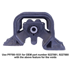 Powerflex PFF80-1031 PU Engine Mount Insert for Opel Meriva A Corsa C Combo C ( No.31)