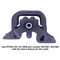 Powerflex PFF80-1031 PU Engine Mount Insert for Opel Meriva A Corsa C Combo C ( No.31)
