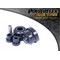 2 x Powerflex PFR85-816BLK PU Rear Trailing Arm Bush for VAG (No.16)