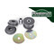 2 x Powerflex PFF5-801H PU bushes for rear upper control arm front axle for BMW 6er e24 Serie 2 + 5er e28