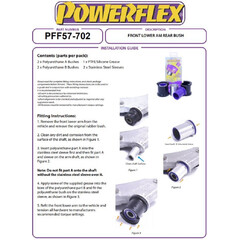 Powerflex PFF57-702 Front Lower Arm Rear Bush for Porsche 928 (No.2)