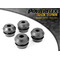 4 x Powerflex PFF85-250BLK Front Subframe Mounts VW Golf 2 3 4 Cabrio Jetta 2 Vento Corrado SEAT Cordoba Ibiza 6K