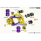 2 x Powerflex PFR57-912 PU Buchsen unterer Querlenker hinten Porsche 993 (Nr.12)
