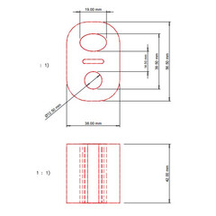 Powerflex EXH016 Universal Auspuff Gummi auch passend bei Opel Vauxhall