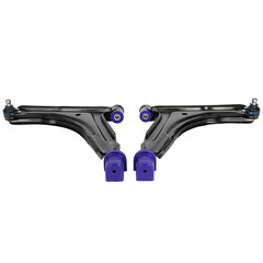 2x Komplett Querlenker mit PU Powerflexbuchsen gepresst fr VW Golf I / Jetta I / Scirocco I / Caddy I