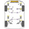 2 x Powerflex PFF19-126 PU Stabilisator Lager 26mm VA für Ford Sierra