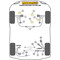 2 x Powerflex PFR44-210-24 PU Stabilisator Lager 24mm für Mitsubishi Lancer Evo 7-9